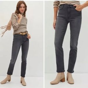 MOTHER Mid Rise Dazzler Ankle - Lighting Up Lanterns